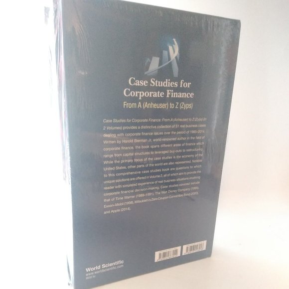 Case Studies Corporate Finance From A (Anheuser)-Z (Zyps) Harold JR Bierman Set - Picture 5 of 7